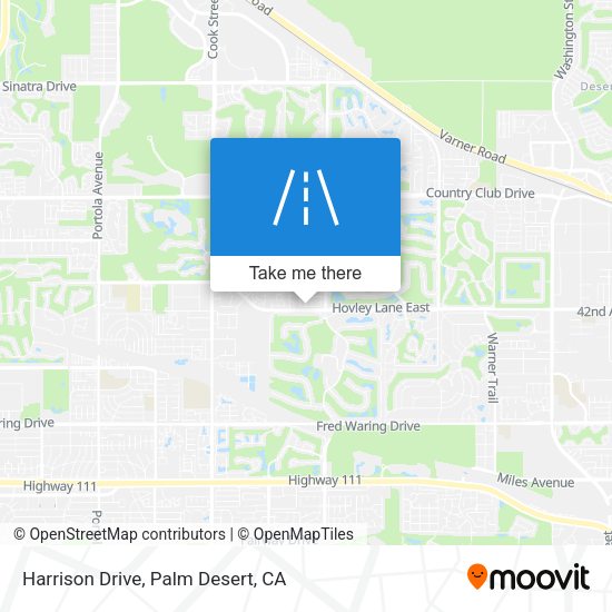 Harrison Drive map