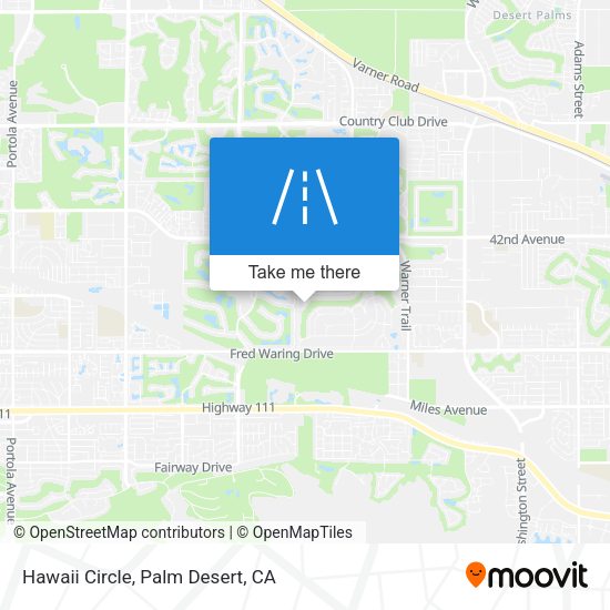 Hawaii Circle map