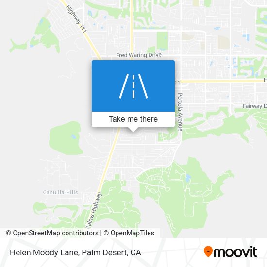 Mapa de Helen Moody Lane