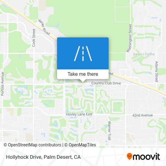Hollyhock Drive map