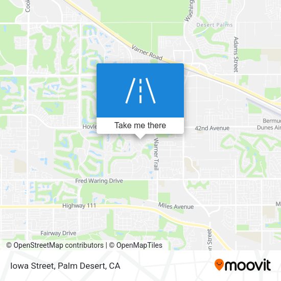 Mapa de Iowa Street