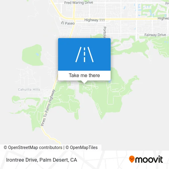 Irontree Drive map