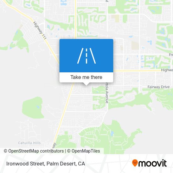 Mapa de Ironwood Street