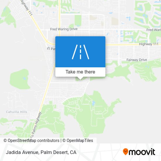 Jadida Avenue map
