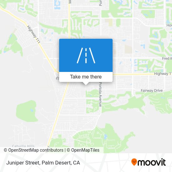 Mapa de Juniper Street