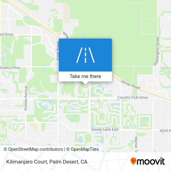 Kilimanjaro Court map