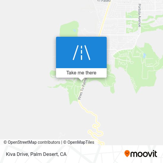 Mapa de Kiva Drive