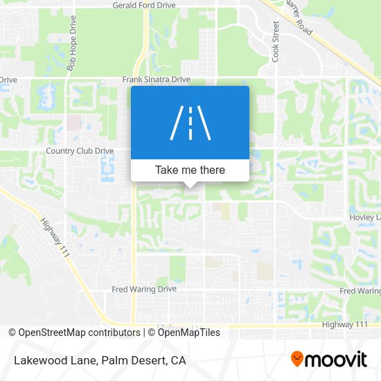 Mapa de Lakewood Lane