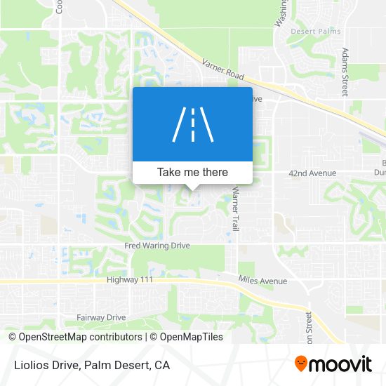 Liolios Drive map
