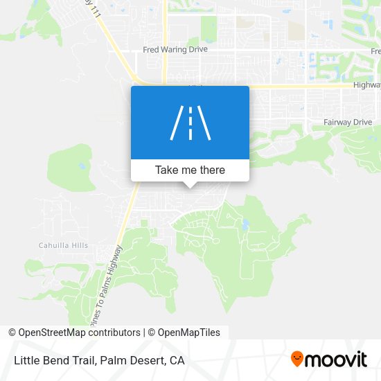 Little Bend Trail map