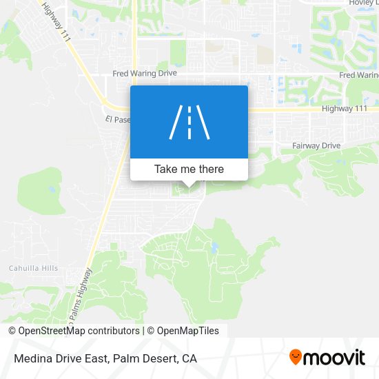 Mapa de Medina Drive East