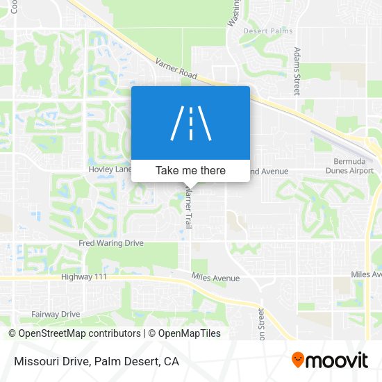 Mapa de Missouri Drive
