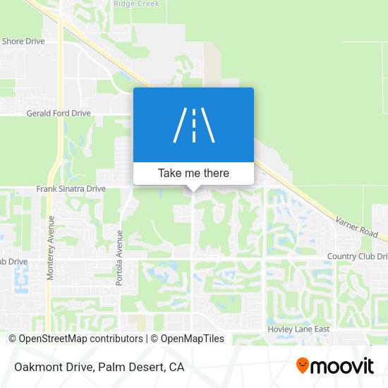 Oakmont Drive map