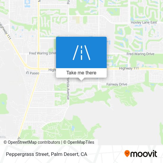 Peppergrass Street map