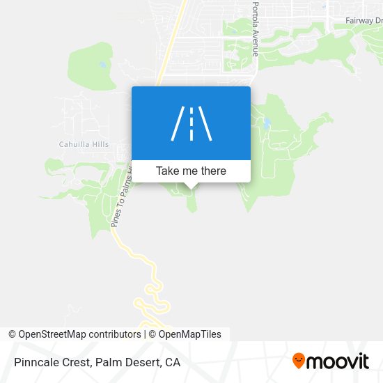 Pinncale Crest map