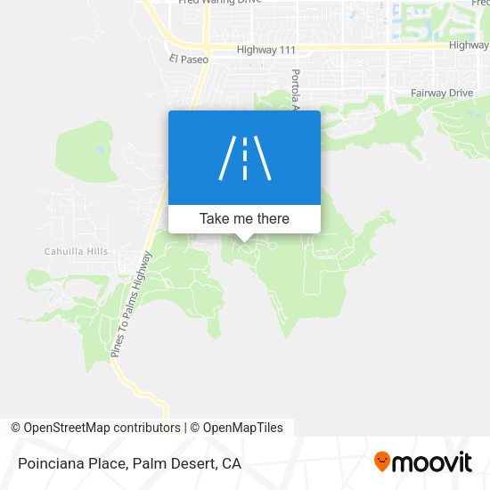 Mapa de Poinciana Place