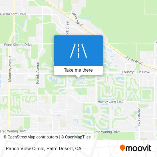 Ranch View Circle map