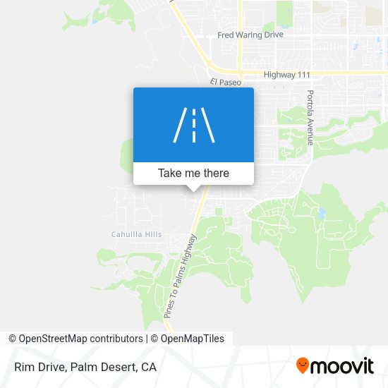 Mapa de Rim Drive