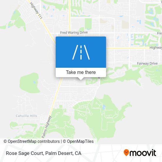 Rose Sage Court map