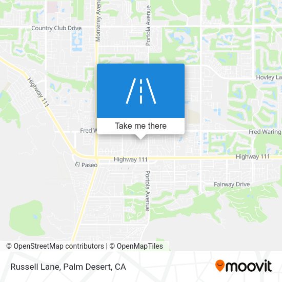 Mapa de Russell Lane