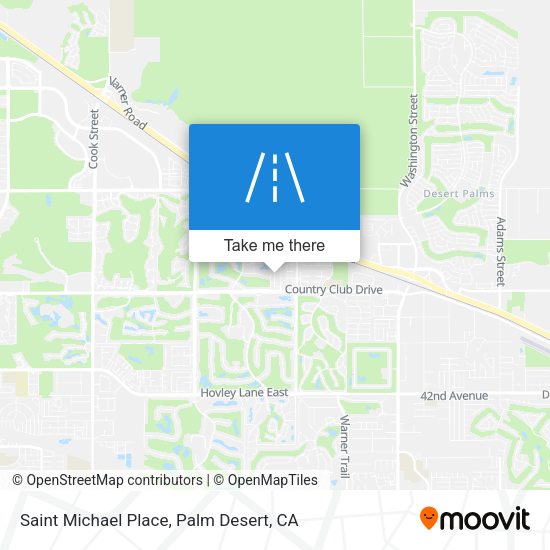 Saint Michael Place map
