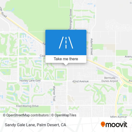 Mapa de Sandy Gale Lane