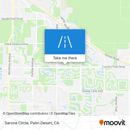 Sarona Circle map