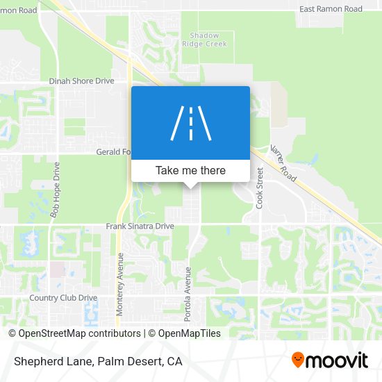 Shepherd Lane map