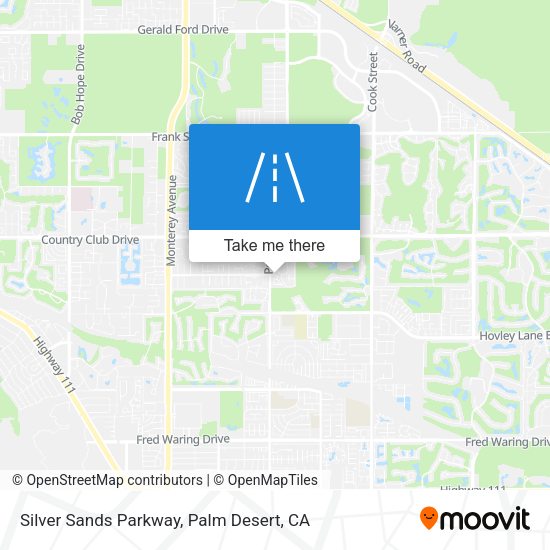 Silver Sands Parkway map