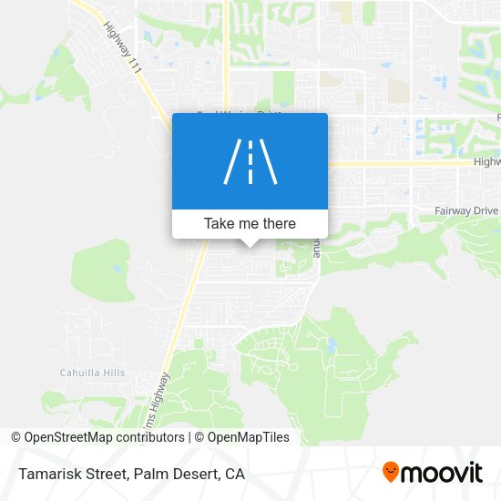 Mapa de Tamarisk Street