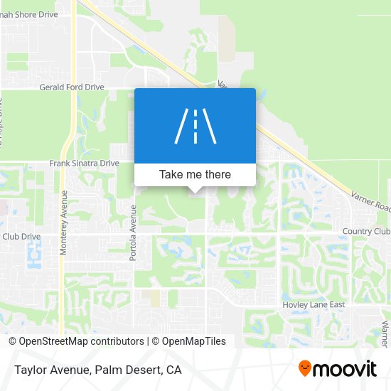 Mapa de Taylor Avenue