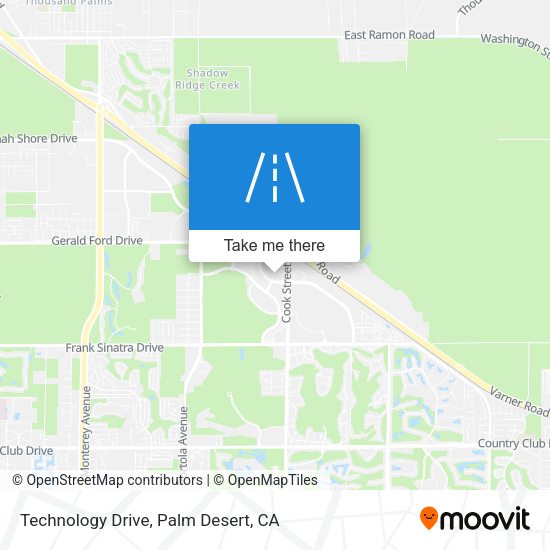 Technology Drive map