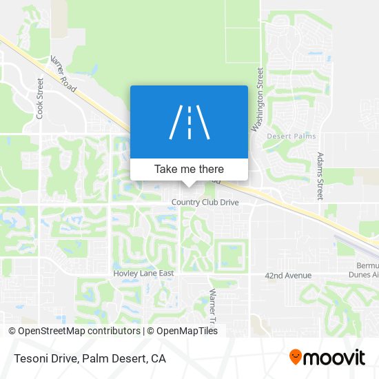 Tesoni Drive map