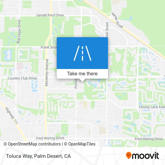 Mapa de Toluca Way
