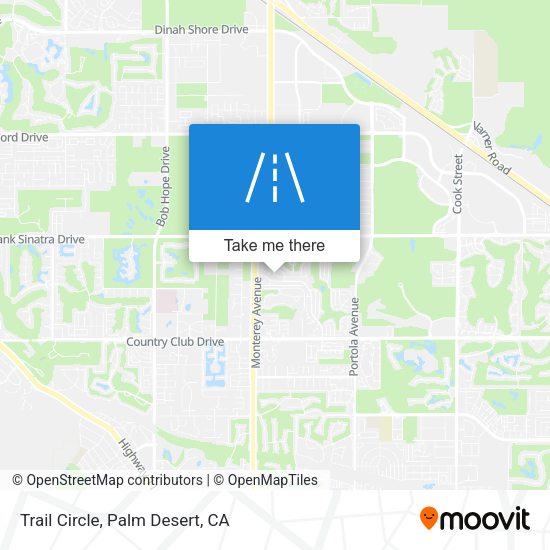 Mapa de Trail Circle