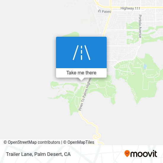 Mapa de Trailer Lane