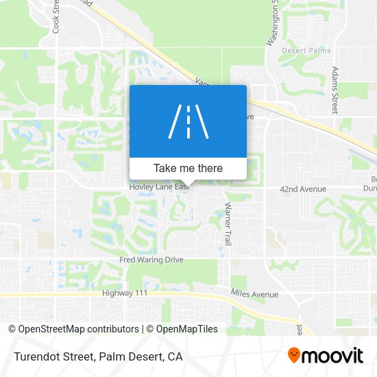 Turendot Street map
