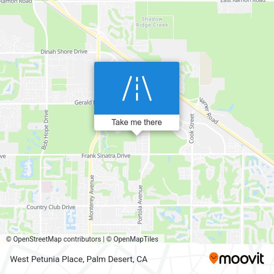 Mapa de West Petunia Place