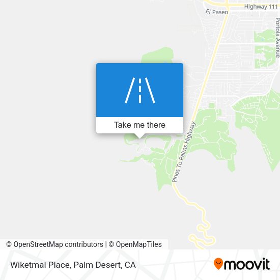 Wiketmal Place map