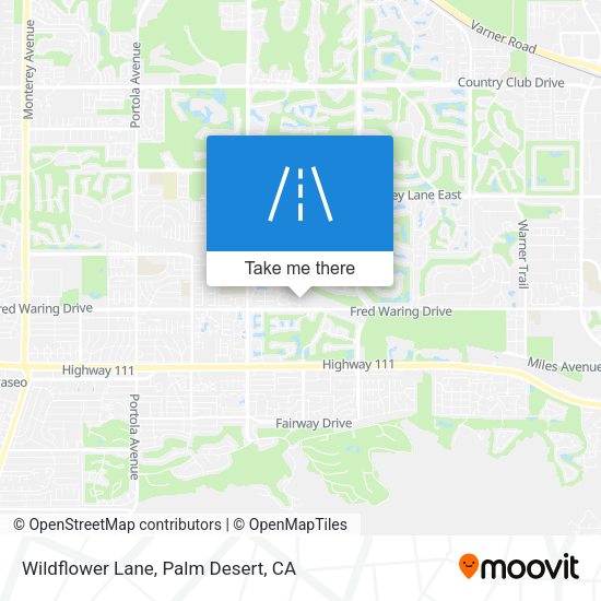 Wildflower Lane map