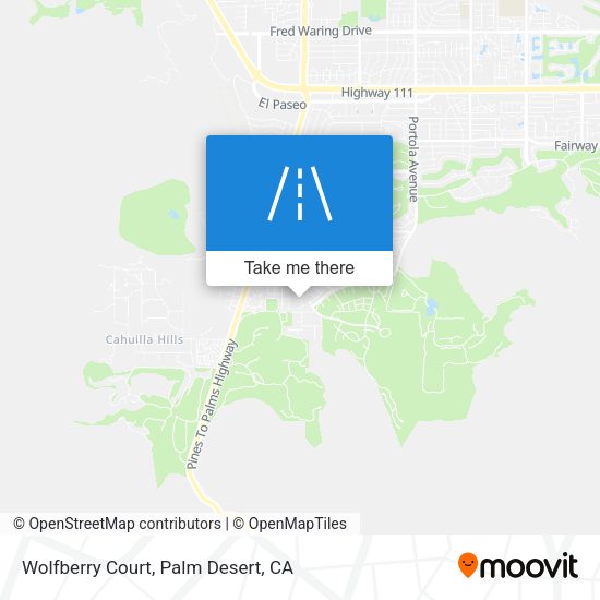 Wolfberry Court map