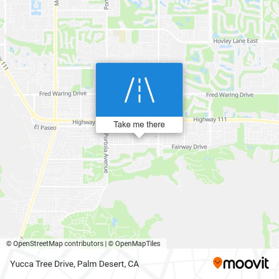 Yucca Tree Drive map