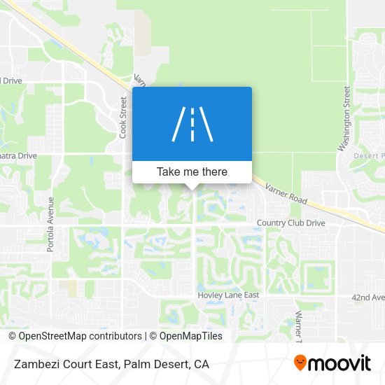 Zambezi Court East map