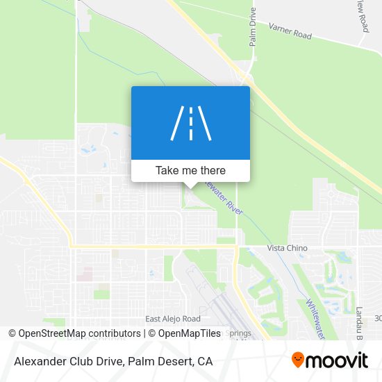 Mapa de Alexander Club Drive