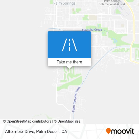 Mapa de Alhambra Drive