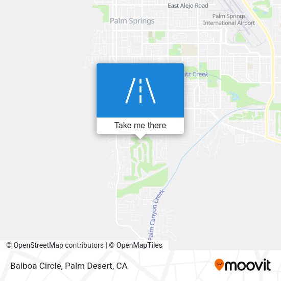Balboa Circle map