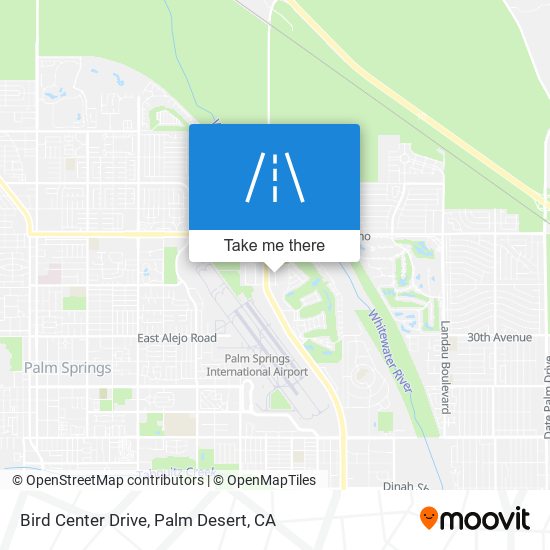 Bird Center Drive map