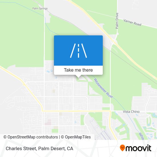 Mapa de Charles Street