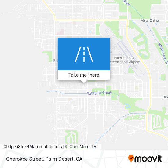 Cherokee Street map