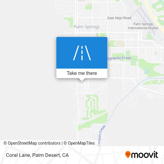 Mapa de Coral Lane